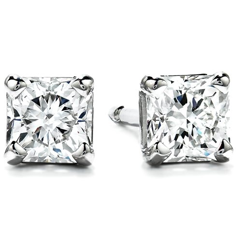 Custom diamond earrings